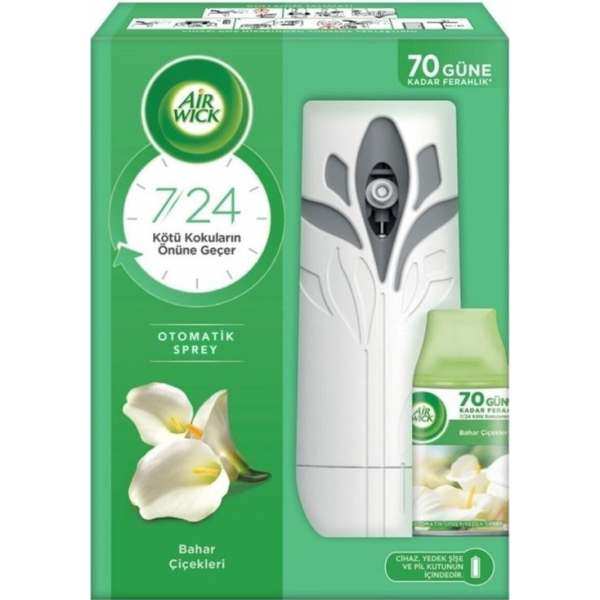 Air Wick Freshmatic Makine+Yedek Sprey 250 Ml Bahar Çiçekleri