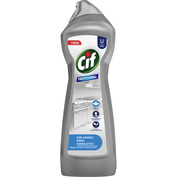 Cif Profesyonel Çok Amaçlı Krem Temizleyici 750 ml