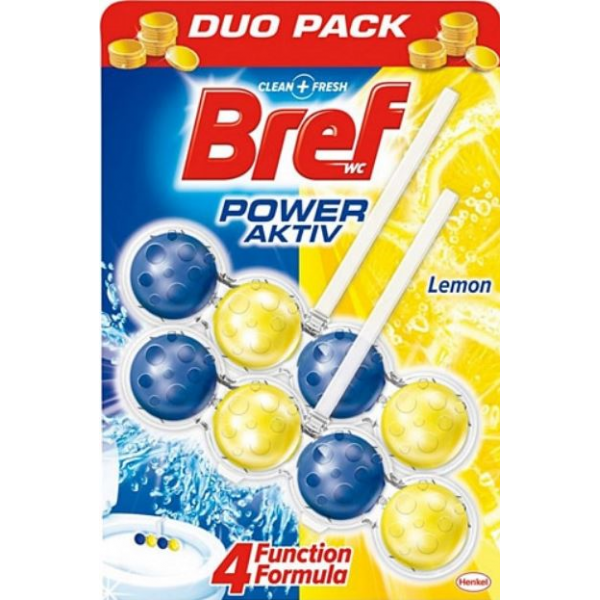 Bref Power Aktiv Wc Blok Limon 2x50 Gr