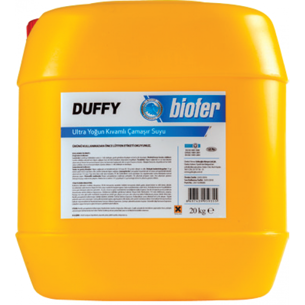 Biofer 20 Lt Duffy Ultra Yoğun Kıvamlı Çamaşır Suyu