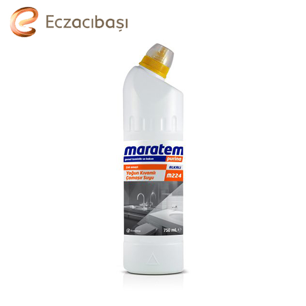 Eczacıbaşı Maratem M224 Yoğun Kıvamlı Çamaşır Suyu 750 ML