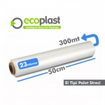 Ecoplast 23 Micron Palet Streci 50 cm x 300 mt.