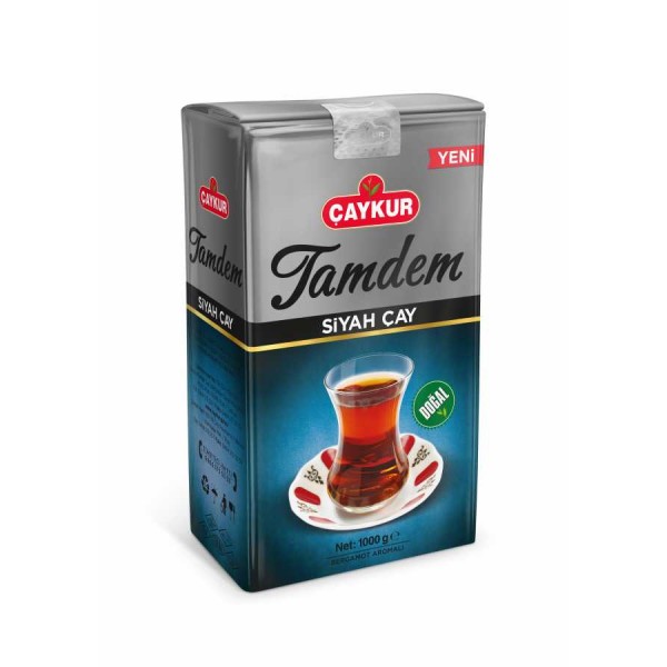 Çaykur Tamdem Dökme Çay Bergamotlu 1000 Gr