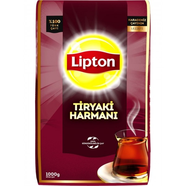 Lipton Tiryaki Harmanı Dökme Siyah Çay 1 Kg